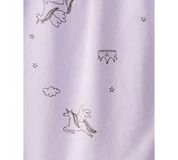 Carter's Baby Girls Unicorn Print Long-Sleeve Jumpsuit
