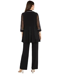 R & M Richards Women's Layered-Look Top Pants