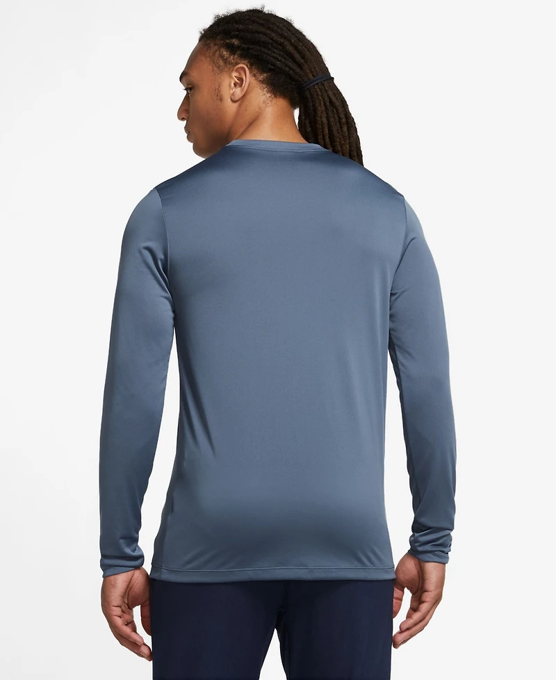Nike Men's Relaxed-Fit Long-Sleeve Fitness T-Shirt