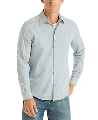 Nautica Men's Printed Long-Sleeve Shirt