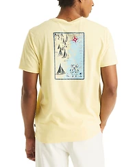 Nautica Men's Graphic Print Crewneck T-Shirt