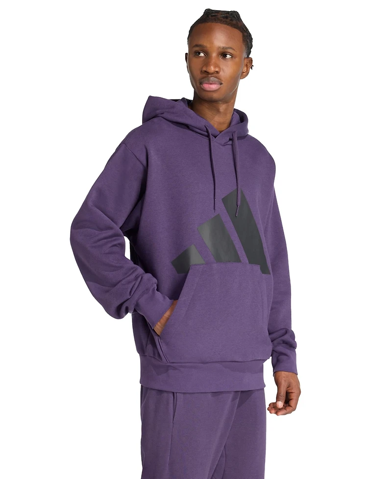 adidas Men's Essentials Big Logo Fleece Hoodie