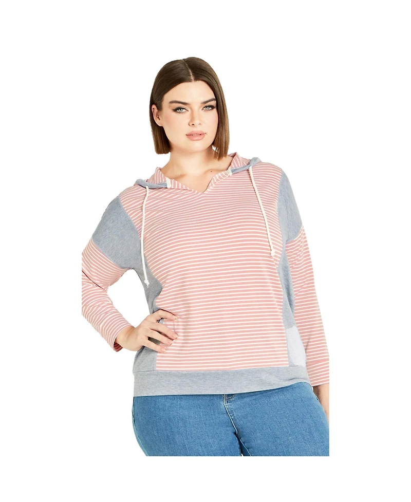 Avenue Women's Seeing Stripes Sweater