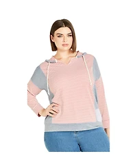 Avenue Women's Seeing Stripes Sweater