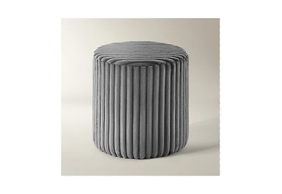 Fleece Stool - Grey