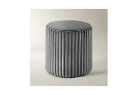 Fleece Stool - Grey