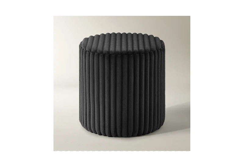 Fleece Stool - Grey
