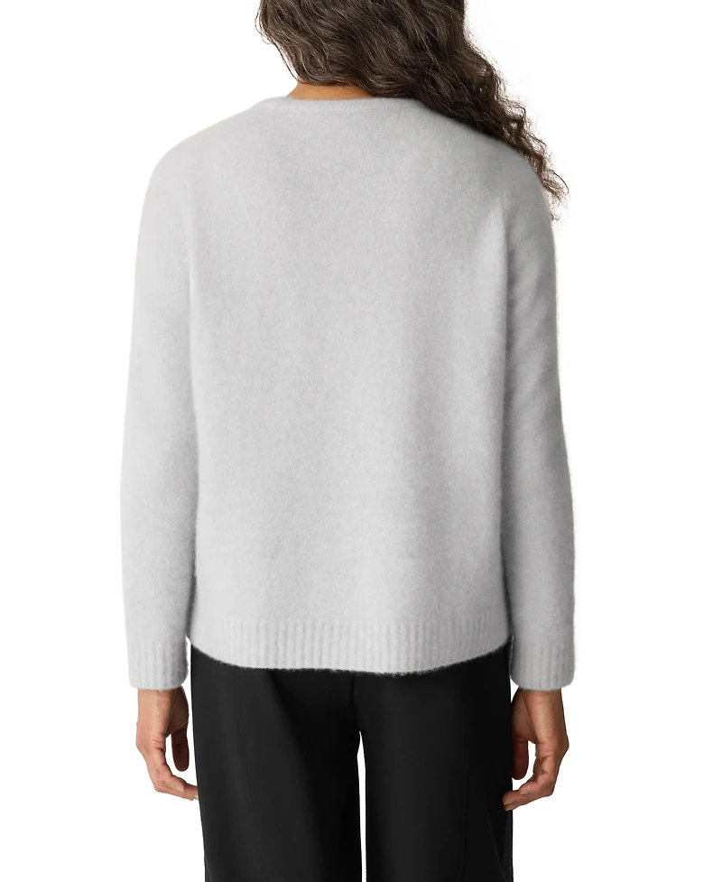 Eileen Fisher Women's Crewneck Long-Sleeve Sweater