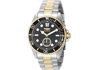 Invicta Men's 49434 Pro Diver Quartz VD78 Charcoal Dial Watch
