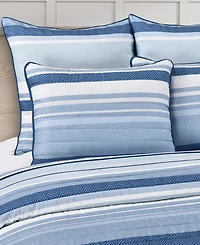 Royal Court Carson Multi-Stripe 3-Pc. Quilt Set, King/California King
