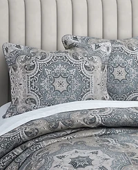 Royal Court Lisbon Damask 3-Pc. Comforter Set, Full/Queen