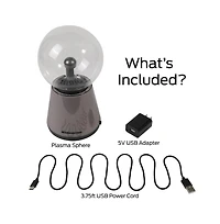 Monster Cable 5.5" Multicolor Base Electrostatic Flow Plasma Sphere