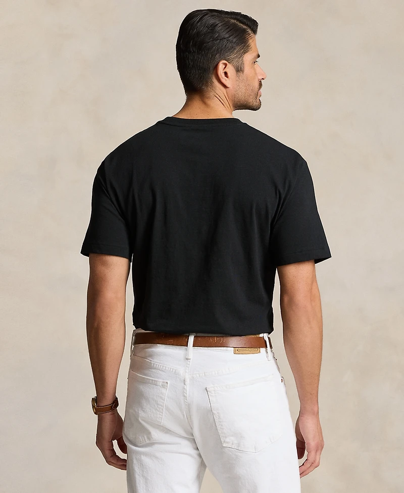 Polo Ralph Lauren Men's Big & Tall Crew-Neck Pocket T-Shirt