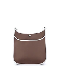 Pre-Owned HERMES Pm Neo Evelyne Bag Toile and Leather