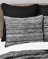 Royal Court Dalton Sleek Stripe 3-Pc. Quilt Set, King/California King