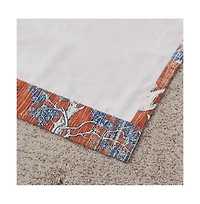 Barefoot Bungalow Greenland Home Fashions Menagerie Window Panel Pair - 42x84", Saffron