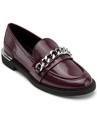 Dkny Women's Ryleigh W/ Chain Slip On Loafers