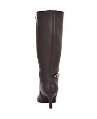 Tommy Hilfiger Women's Janyze Side Zip Pointed Toe Dress Boots