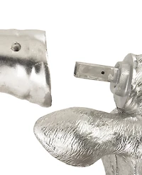 Phillips Collection Longhorn Bull Leaf Resin Wall Art