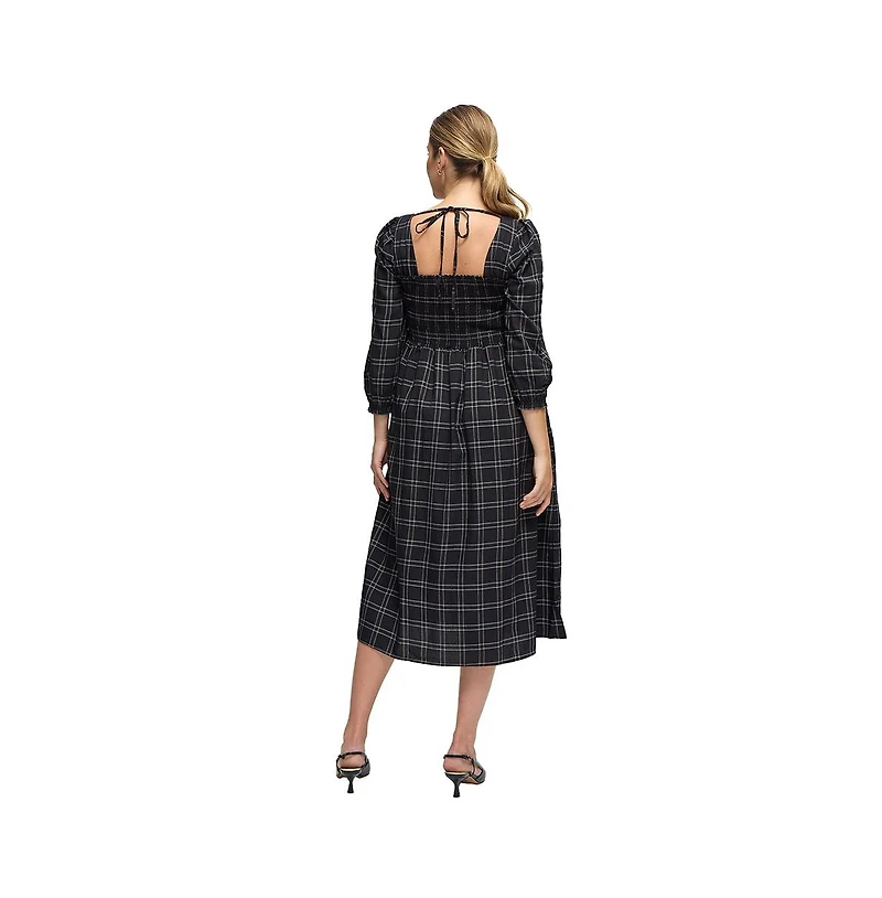 Ingrid + Isabel Ruffle Sleeve Midi Dress