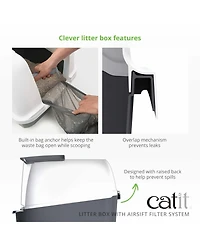 Catit AiRSiFT Litter Pan, Jumbo
