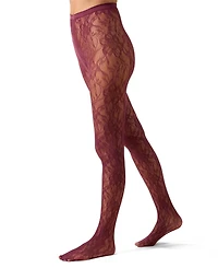 MeMoi Women's "Blooming Floral" Fashion Net Tights