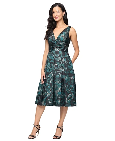 Alex Evenings Petite Sleeveless Midi Dress