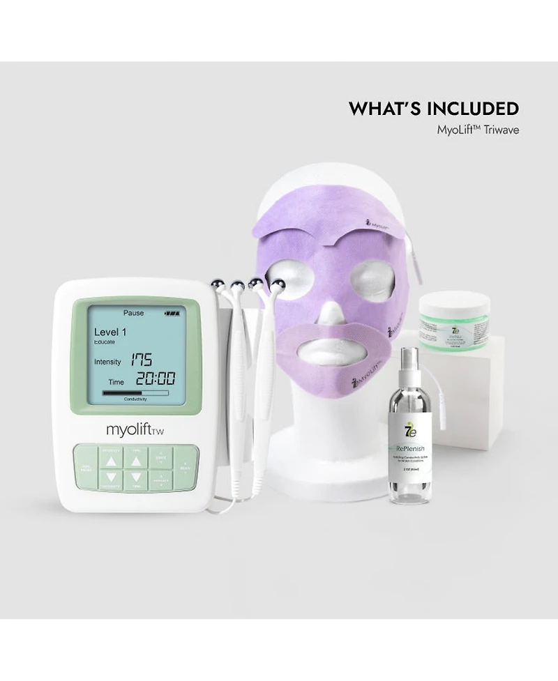 7E Wellness MyoLift TriWave Microcurrent Facial Device