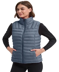 Hawke & Co. Women's Rail Quilt Packable Puffer Vest