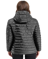 Hawke & Co. Women's Metallic Quilt Puffer Jacket
