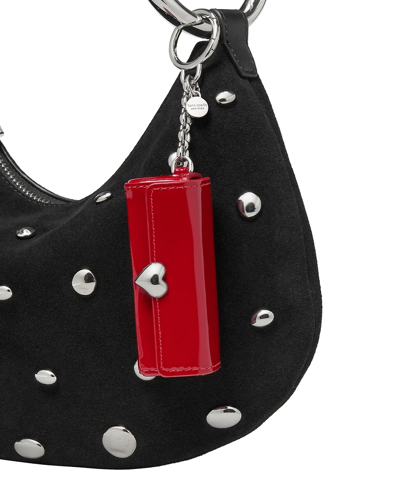 kate spade new york Women's Charmed Patent Leather Lipstick Bag Charm