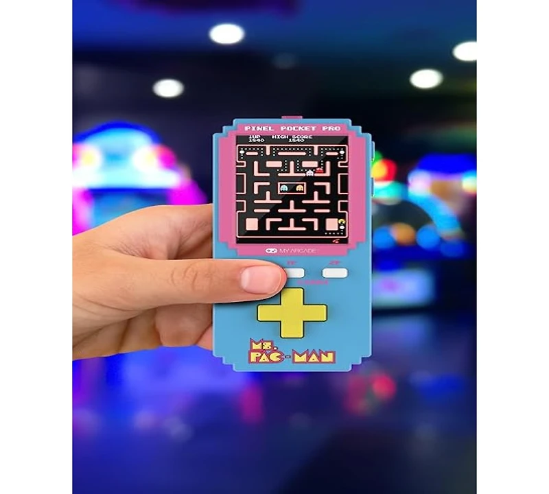 My Arcade Ms. Pac-Man Pixel Portable Pocket Gaming System