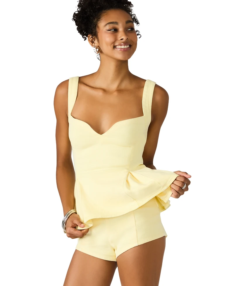 Steve Madden Women's Lonnie Mid-Rise Shorts