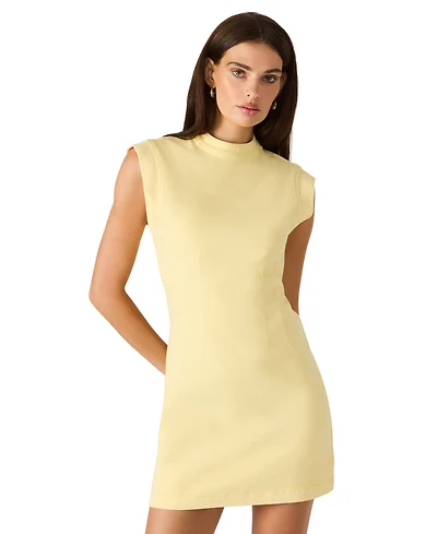 Steve Madden Women's Barca Mock Neck Bodycon Dress