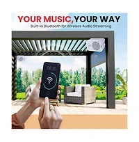 Pyle 5.25” 2-Way Bluetooth Indoor/Outdoor Speaker System (PDWRBT56WT.1)
