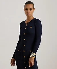 Lauren Ralph Women's Rib-Knit Sweater Dress