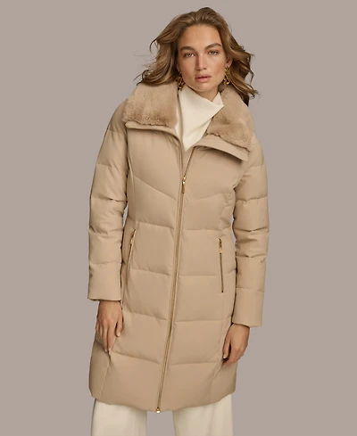 Donna Karan New York Women's Long-Sleeve Coat