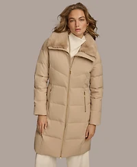 Donna Karan New York Women's Long-Sleeve Coat