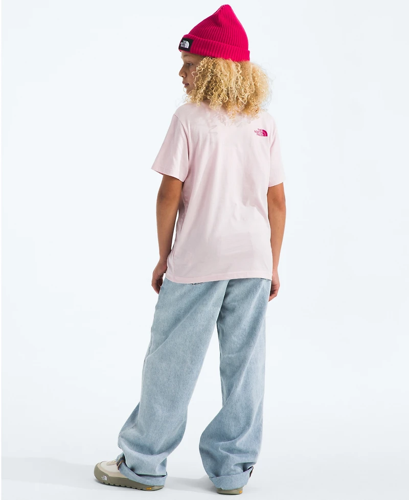 The North Face Boys and Girls 6-16 Evolution Bubble Cloud Short-Sleeve T-Shirt