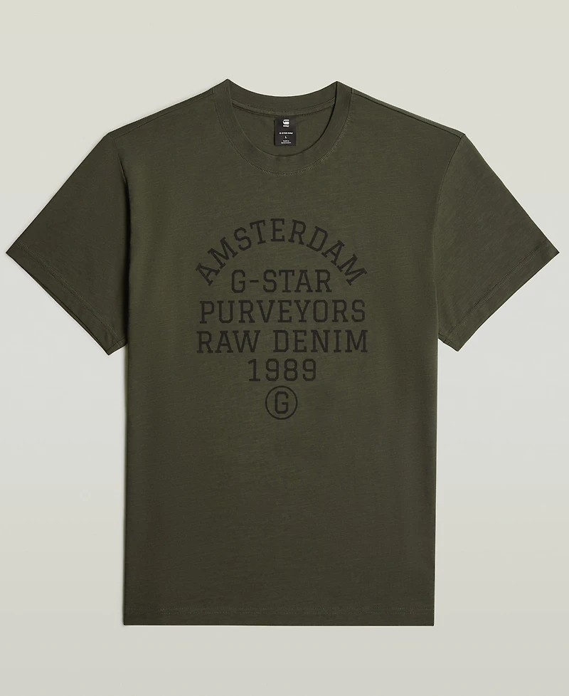 G-Star Raw Men' Purveyors Relaxed-Fit Graphic T-Shirt