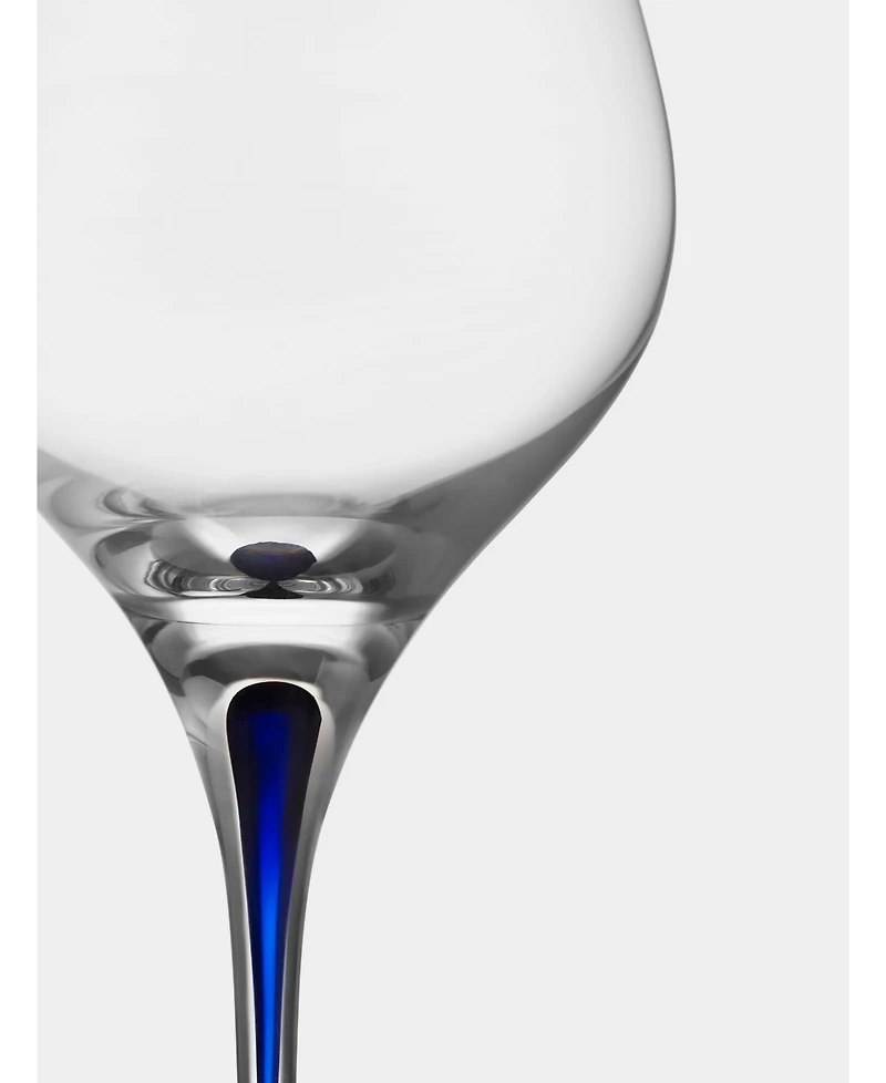 Orrefors Intermezzo Blue Aroma Red Wine Glass
