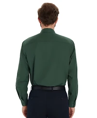 Alfani Men's Promo Solid Regular-Fit Spread Collar Dress Shirt, Macy's Exclusive