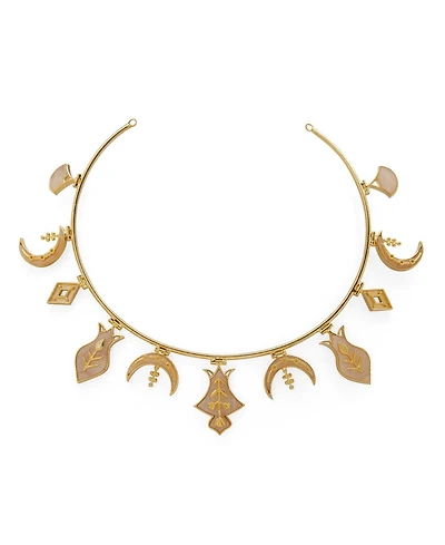 Dhwani Bansal Hamsa Necklace