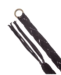 Frye Women's 40MM Woven Fringe Belt