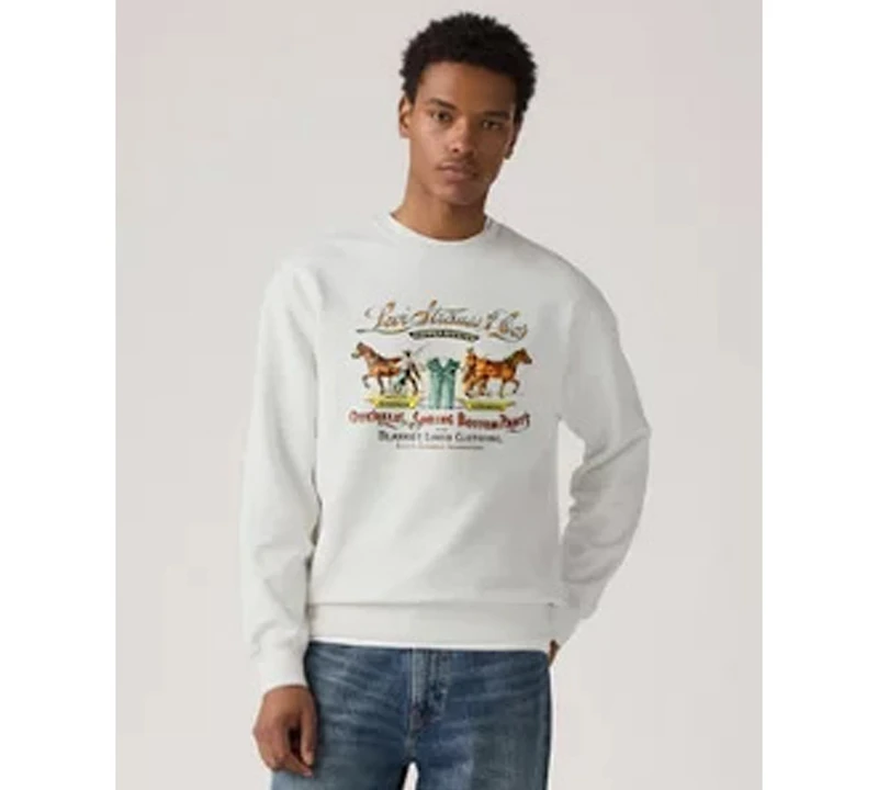 Levi's Men's Crewneck Long-Sleeve Sweatshirt
