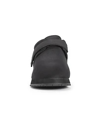 Muk Luks Unisex Contour Stretchy Shoes, Black, Small
