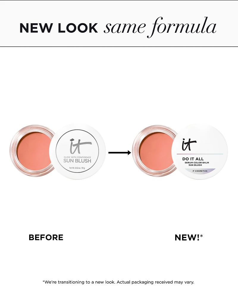 It Cosmetics Do All Serum Color Balm Sun Cream Bronzer