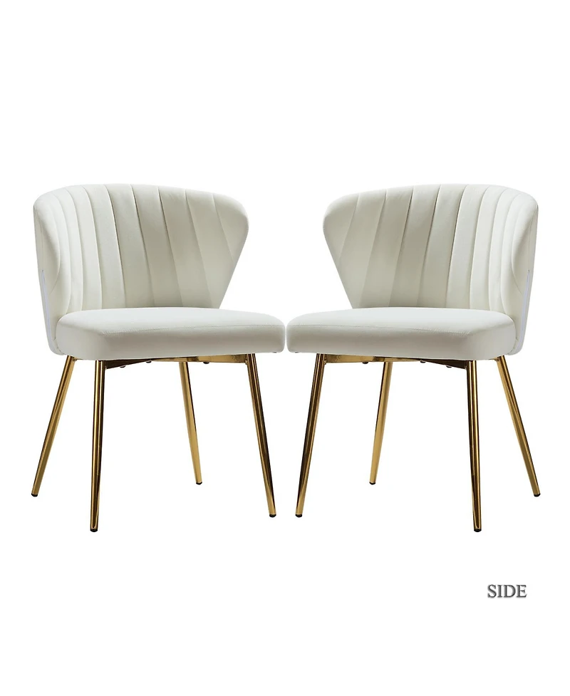 Modern Milia Dining Chair Set of 2