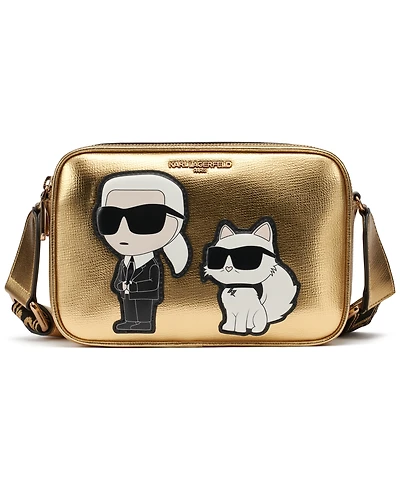 Karl Lagerfeld Paris Maybelle Mini Top Zip Crossbody Bag