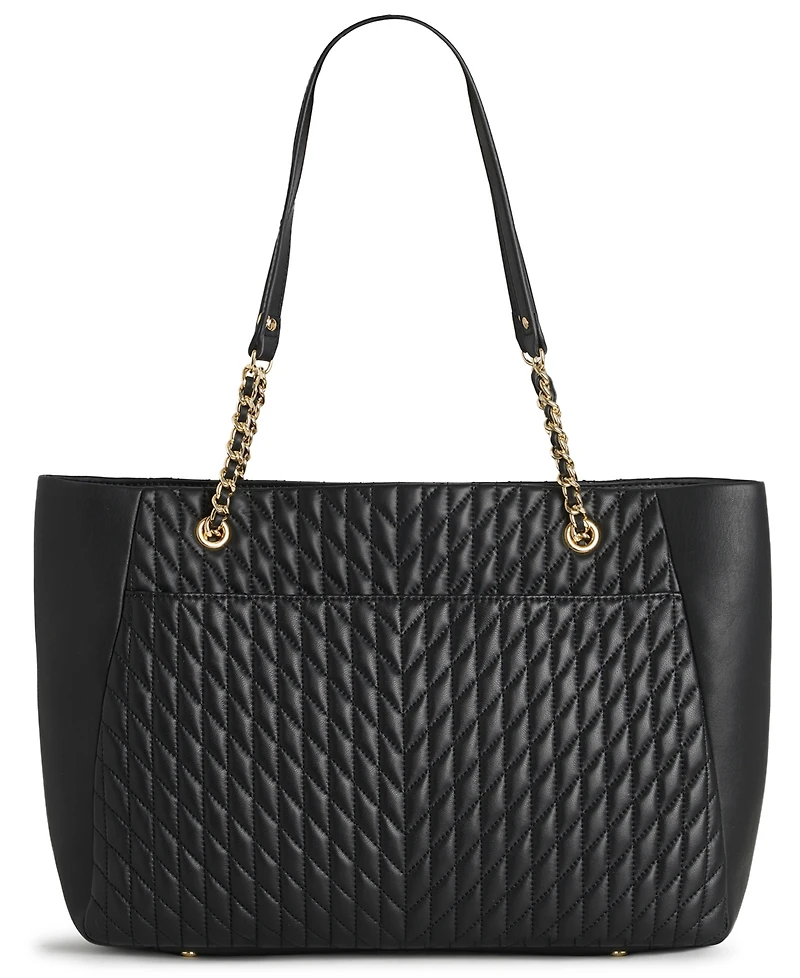 Karl Lagerfeld Paris Agyness Mini Turnlock Tote Bag